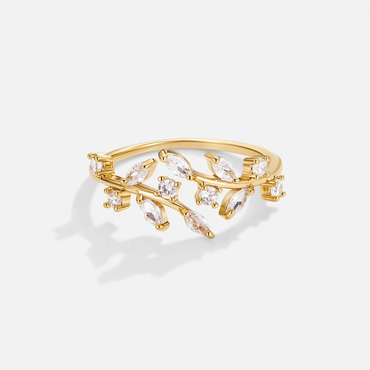 Celeste Crystal Vine Ring