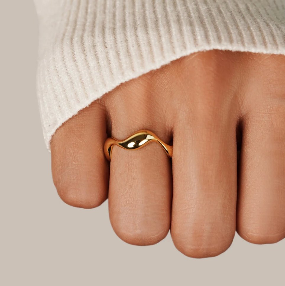 Soleil Wave Ring