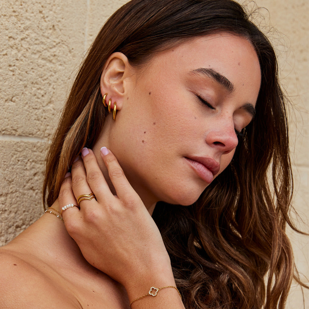 Essential Gold Hoop Set