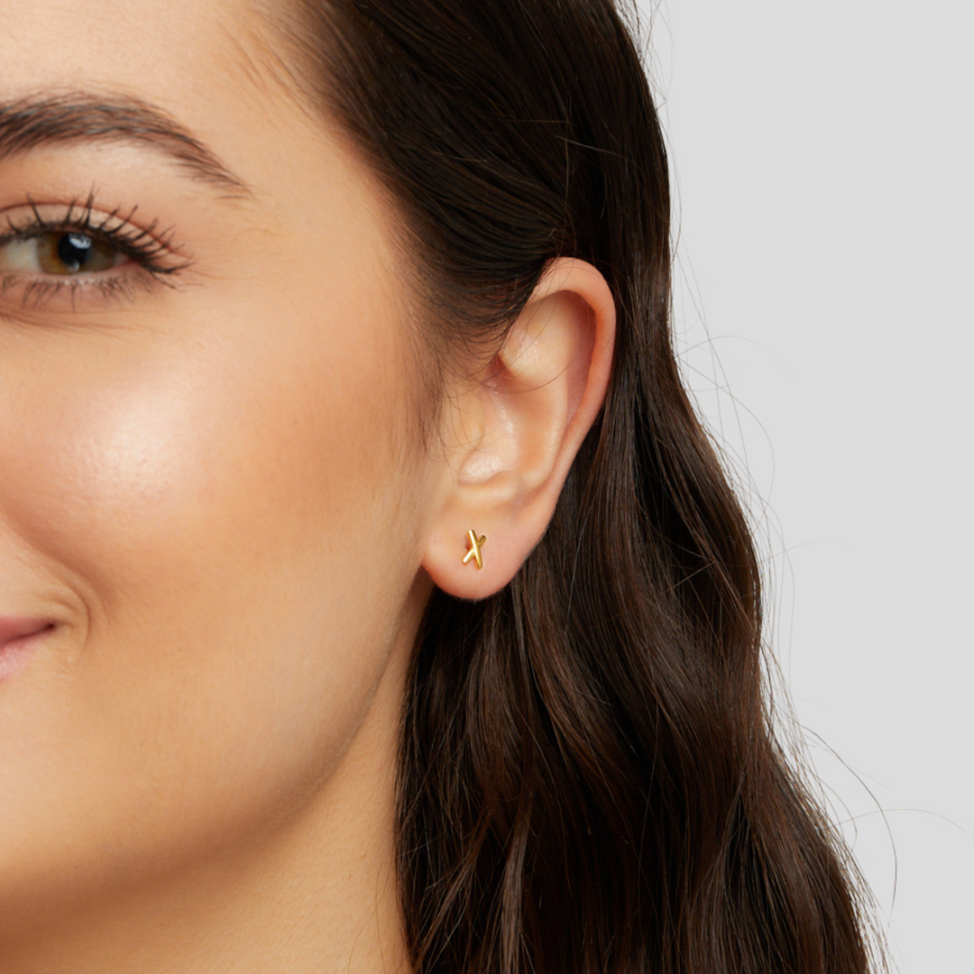 Elise Cross Earrings