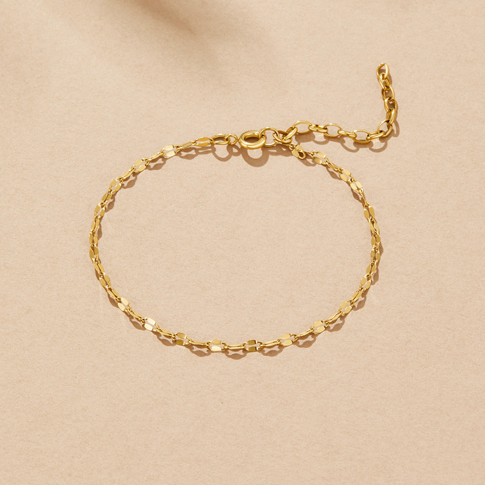 Elodie Dainty Chain Bracelet