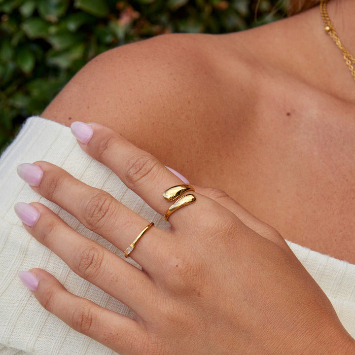 Sienna Dual Curve Ring