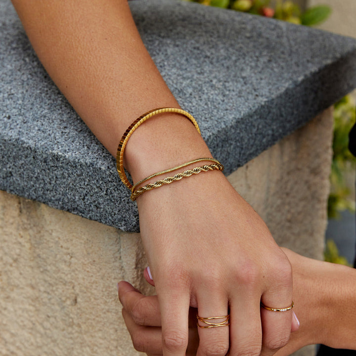 Delphine Layered Bracelet