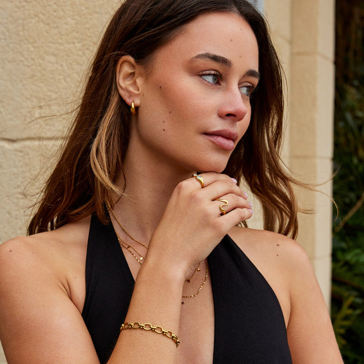 Elara Twin Stone Ring