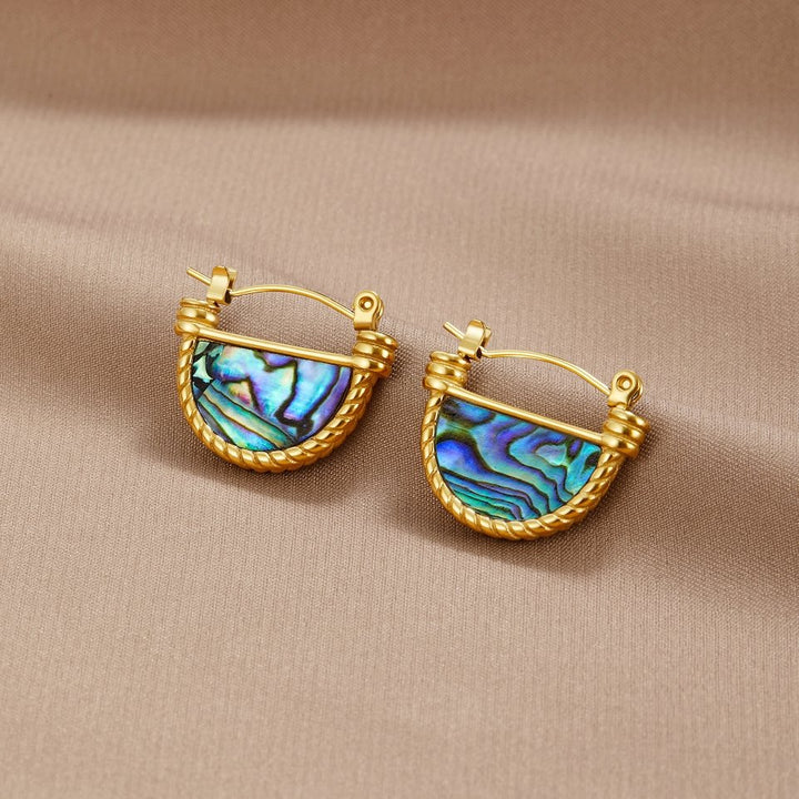 Elena Turquoise Shell Set