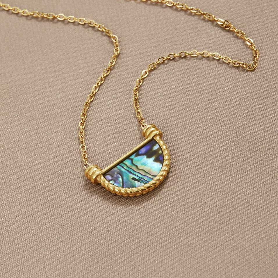 Elena Turquoise Shell Set