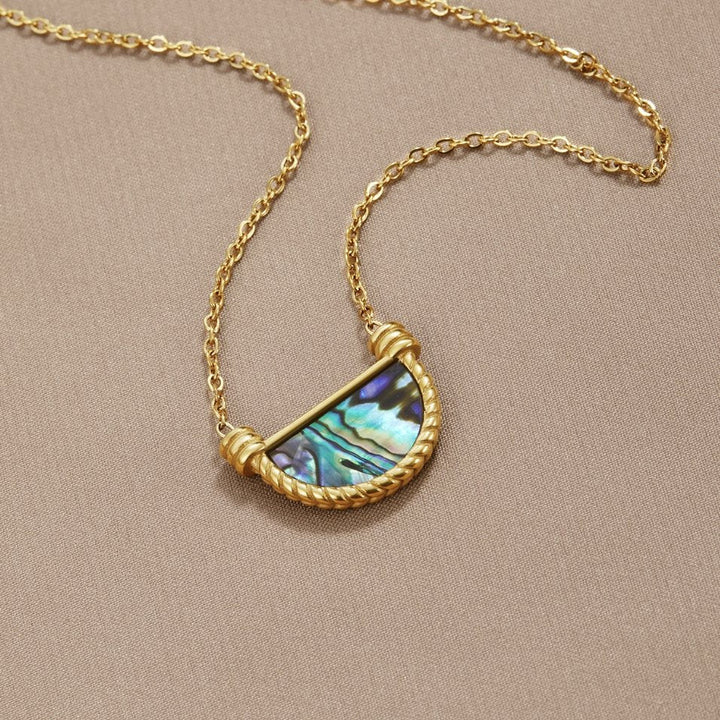 Elena Turquoise Shell Set