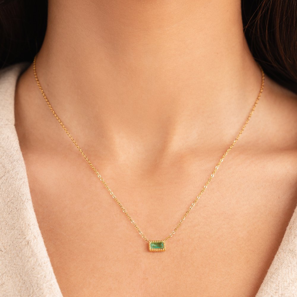 Rosalie Birthstone Necklace