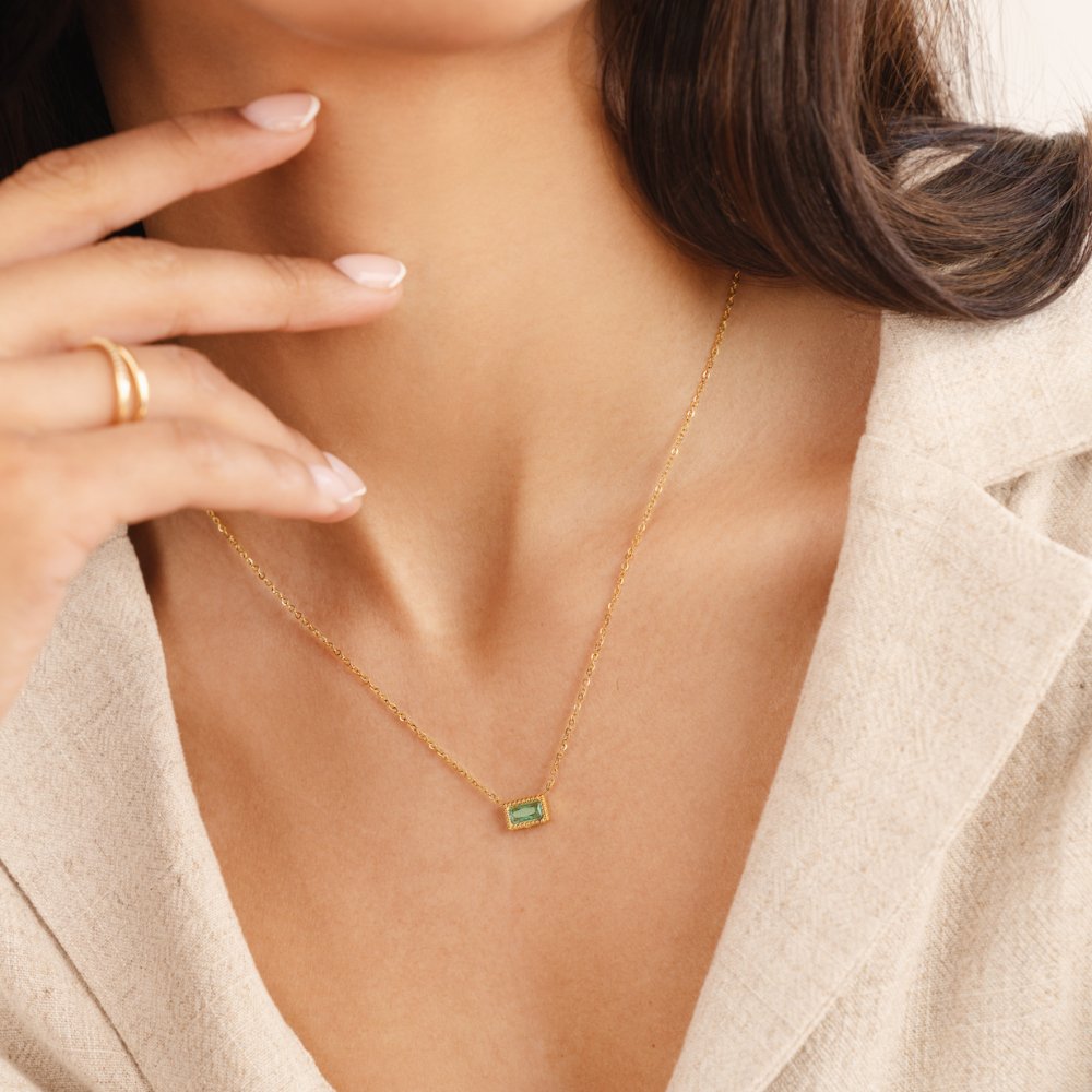 Rosalie Birthstone Necklace