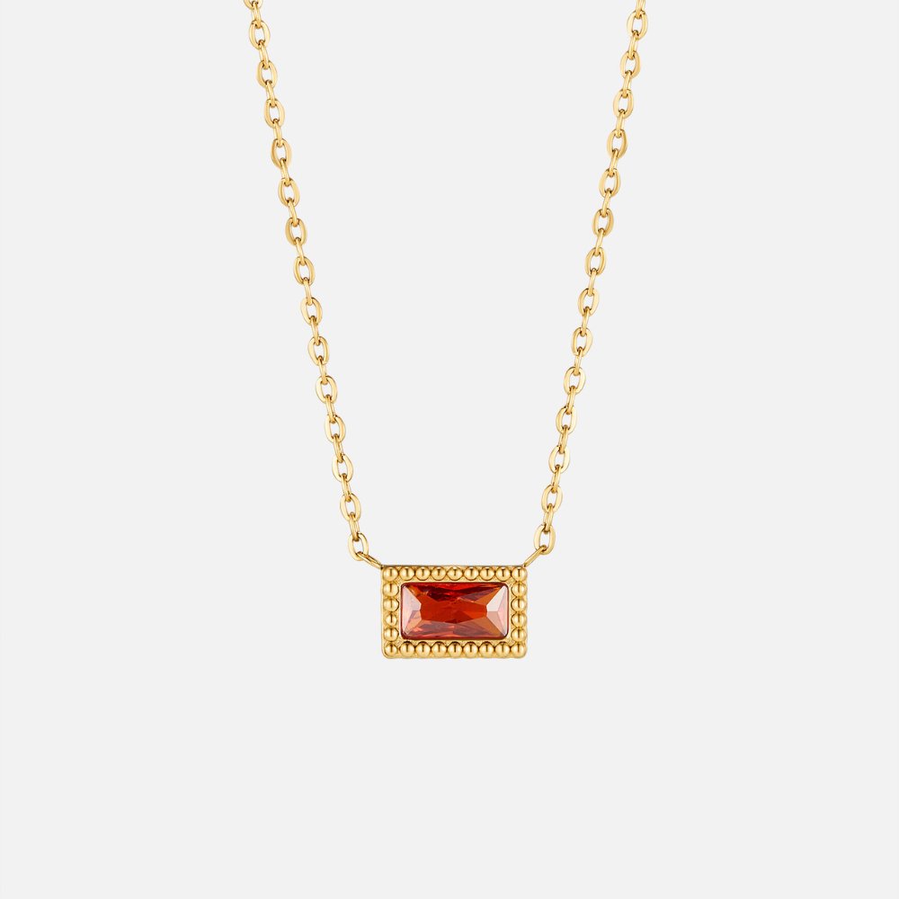 Rosalie Birthstone Necklace