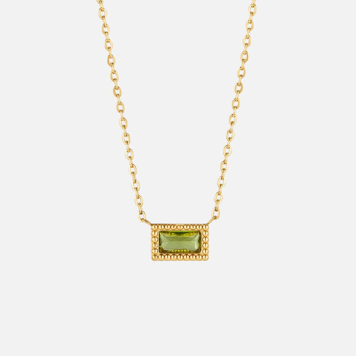 Rosalie Birthstone Necklace