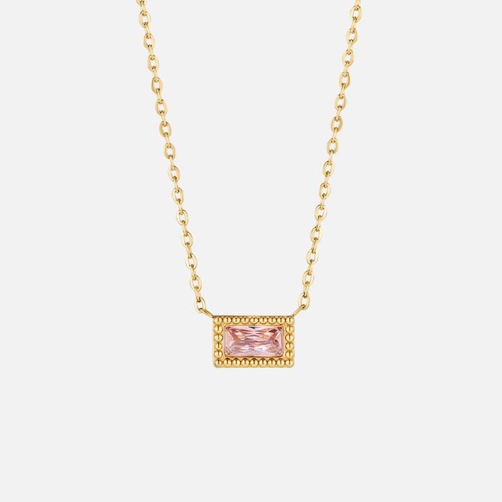 Rosalie Birthstone Necklace