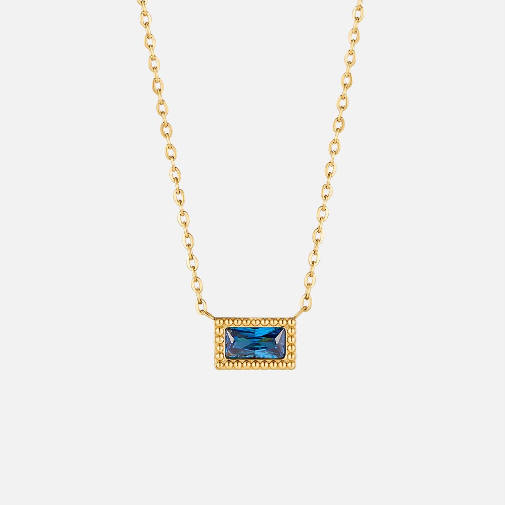 Rosalie Birthstone Necklace