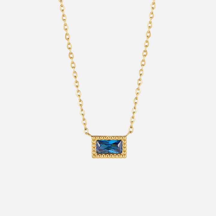 Rosalie Birthstone Necklace