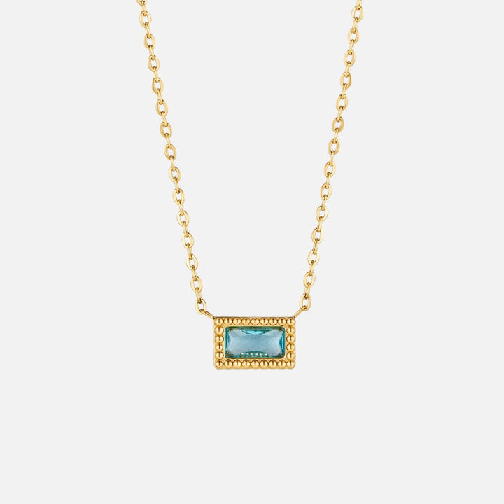 Rosalie Birthstone Necklace