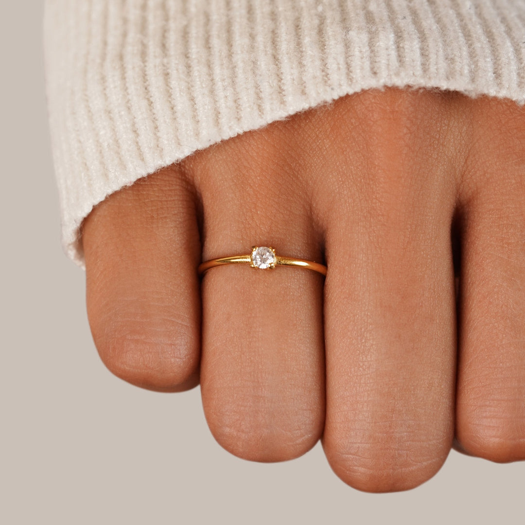Celeste Birthstone Ring