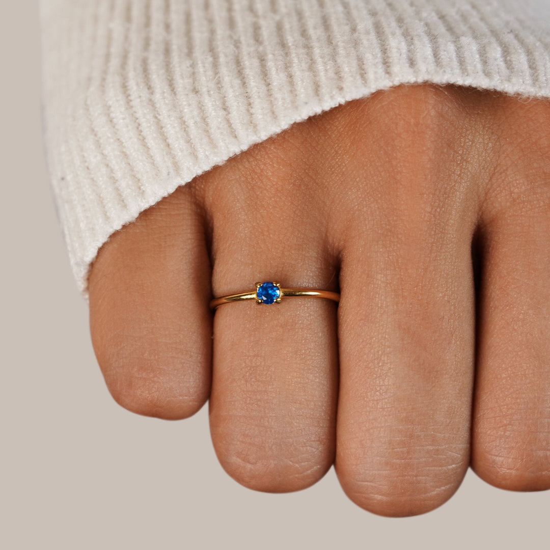 Celeste Birthstone Ring