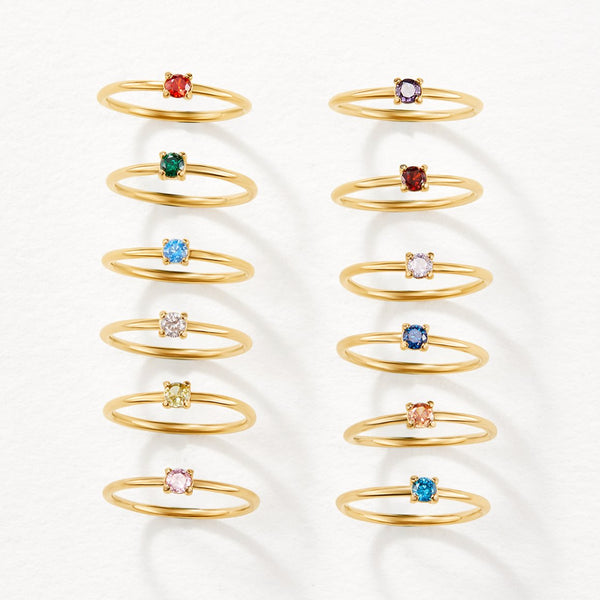 Celeste Birthstone Ring