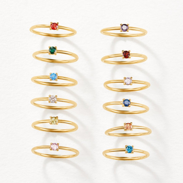 Celeste Birthstone Ring