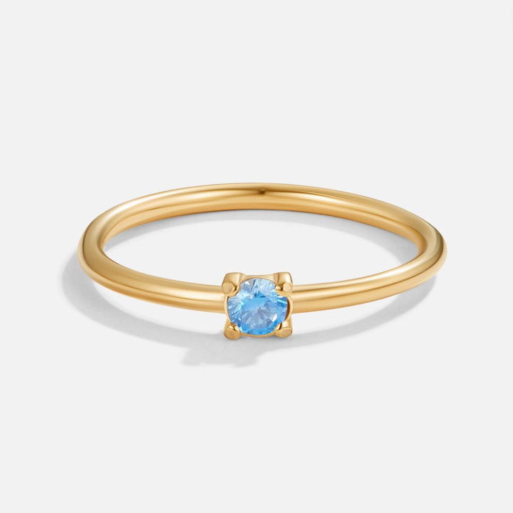 Celeste Birthstone Ring