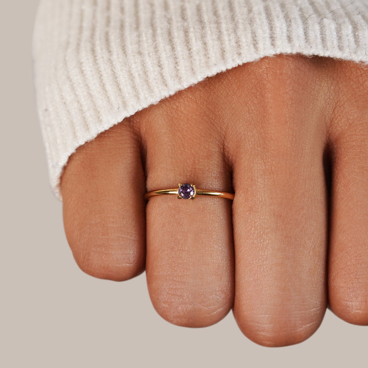 Celeste Birthstone Ring