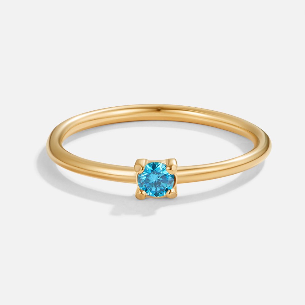 Celeste Birthstone Ring
