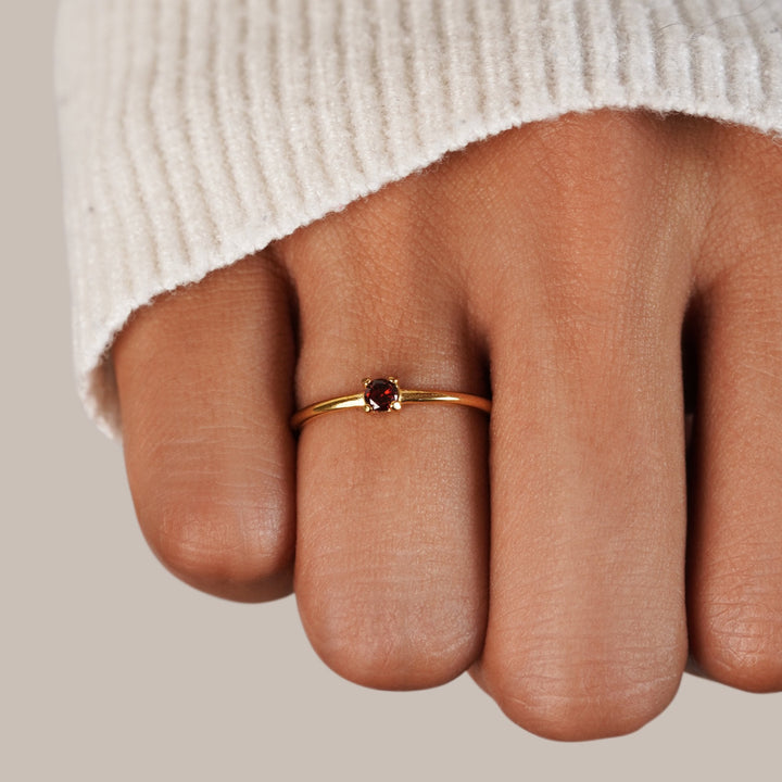 Celeste Birthstone Ring
