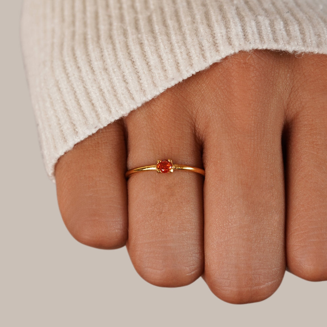 Celeste Birthstone Ring