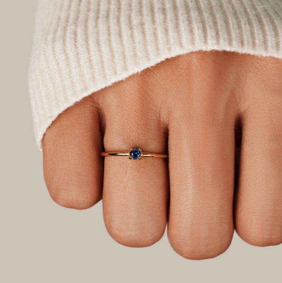 Celeste Birthstone Ring
