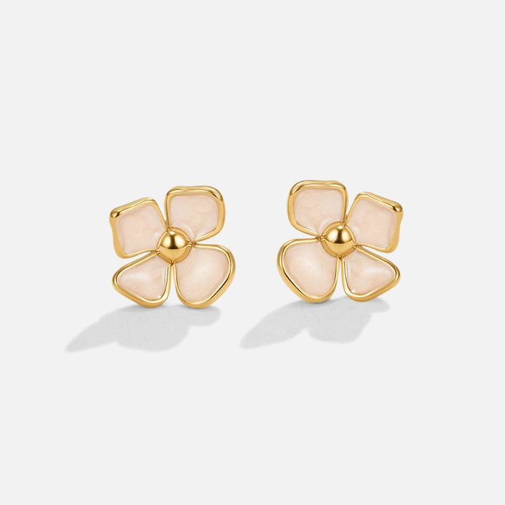 Camélia Floral Earrings