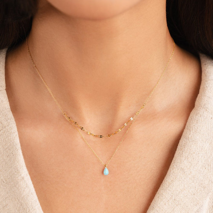 Aurélie Opal Layers Necklace