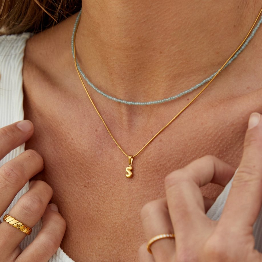 Sienna Initial Pendant