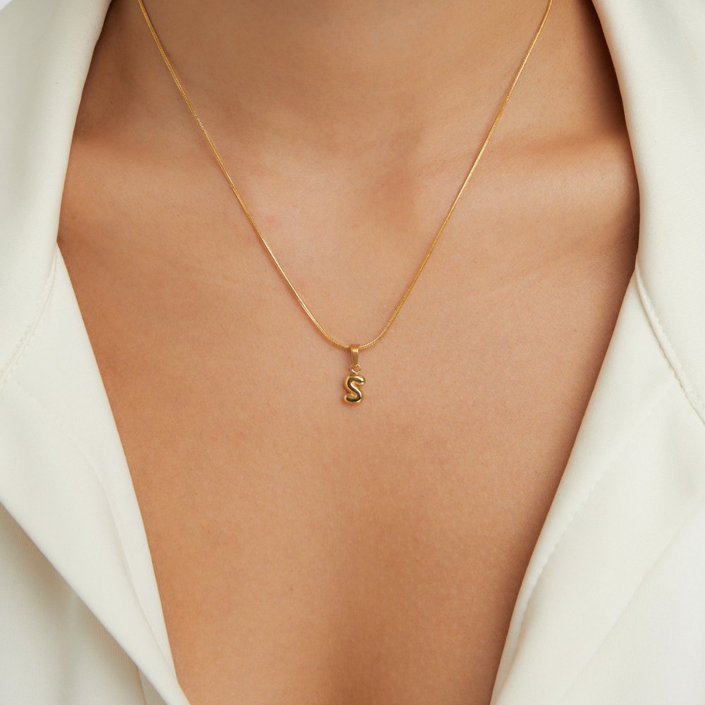 Sienna Initial Pendant