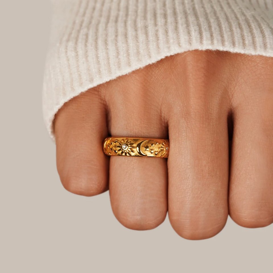 Celeste Soleil Ring
