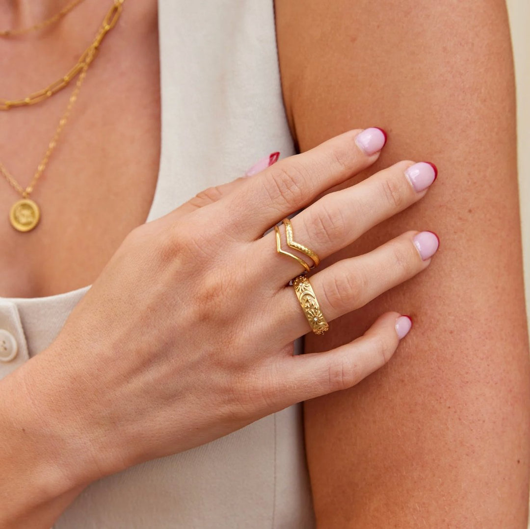 Celeste Soleil Ring
