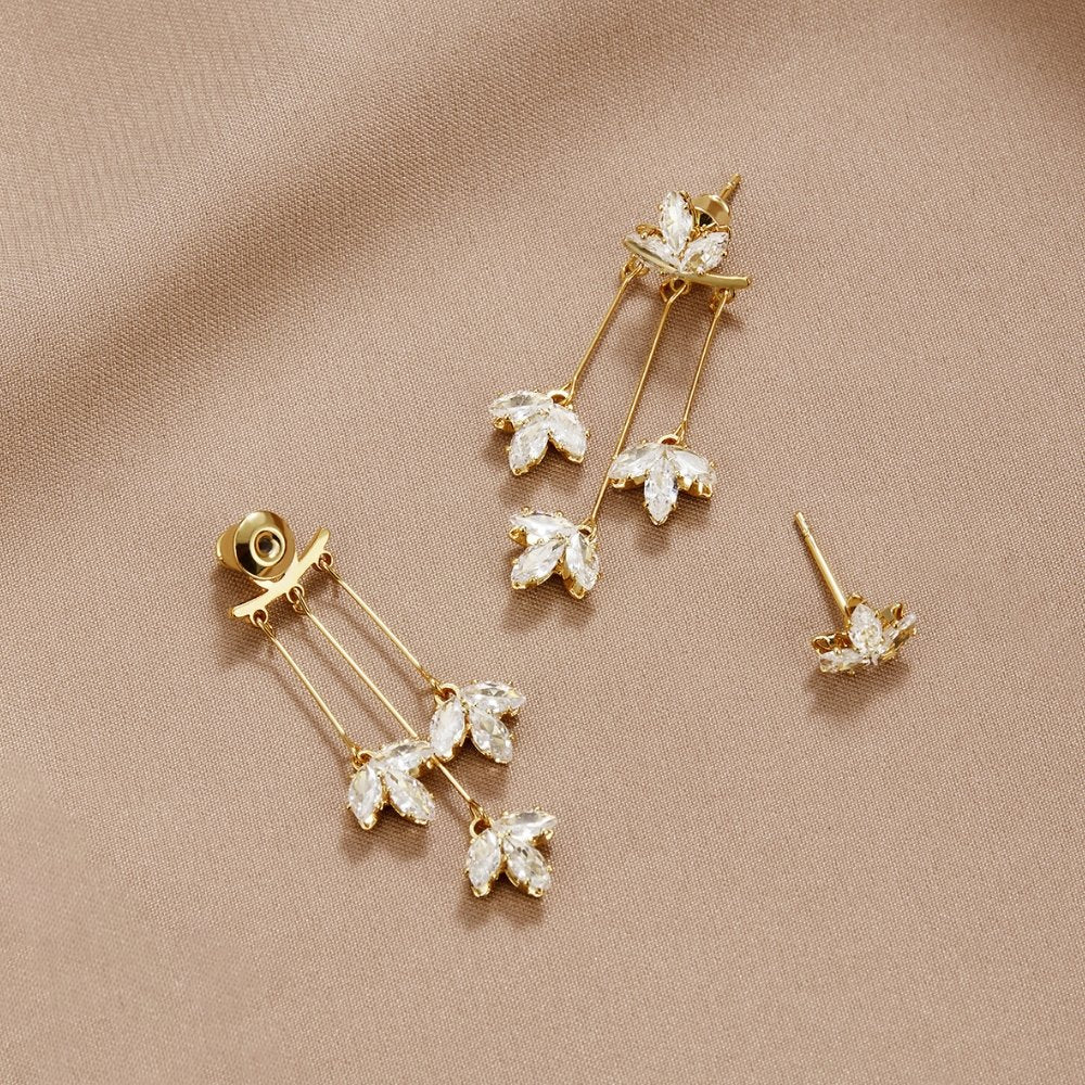 Celeste Lotus Waterfall Earrings