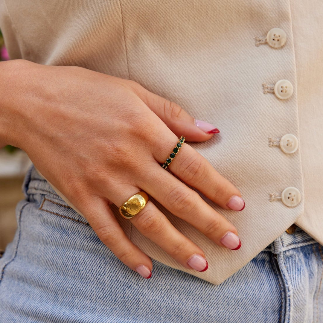 Emerald Luxe Ring