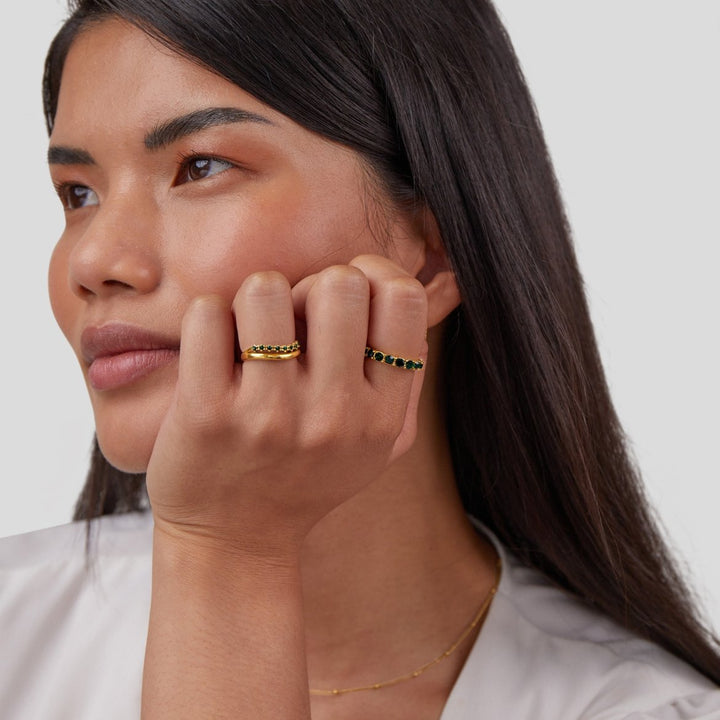 Emerald Luxe Ring