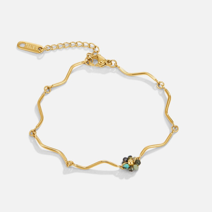 Odette Crystal Wave Bracelet