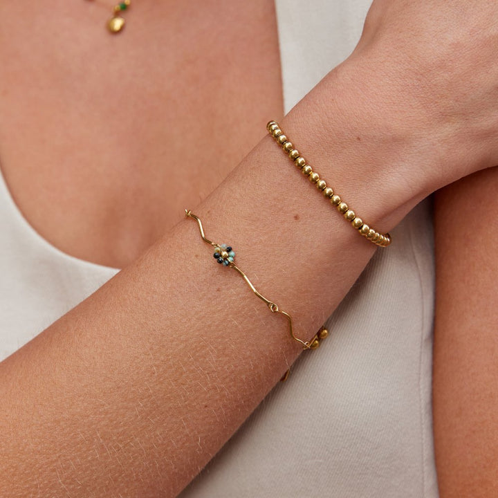 Odette Crystal Wave Bracelet