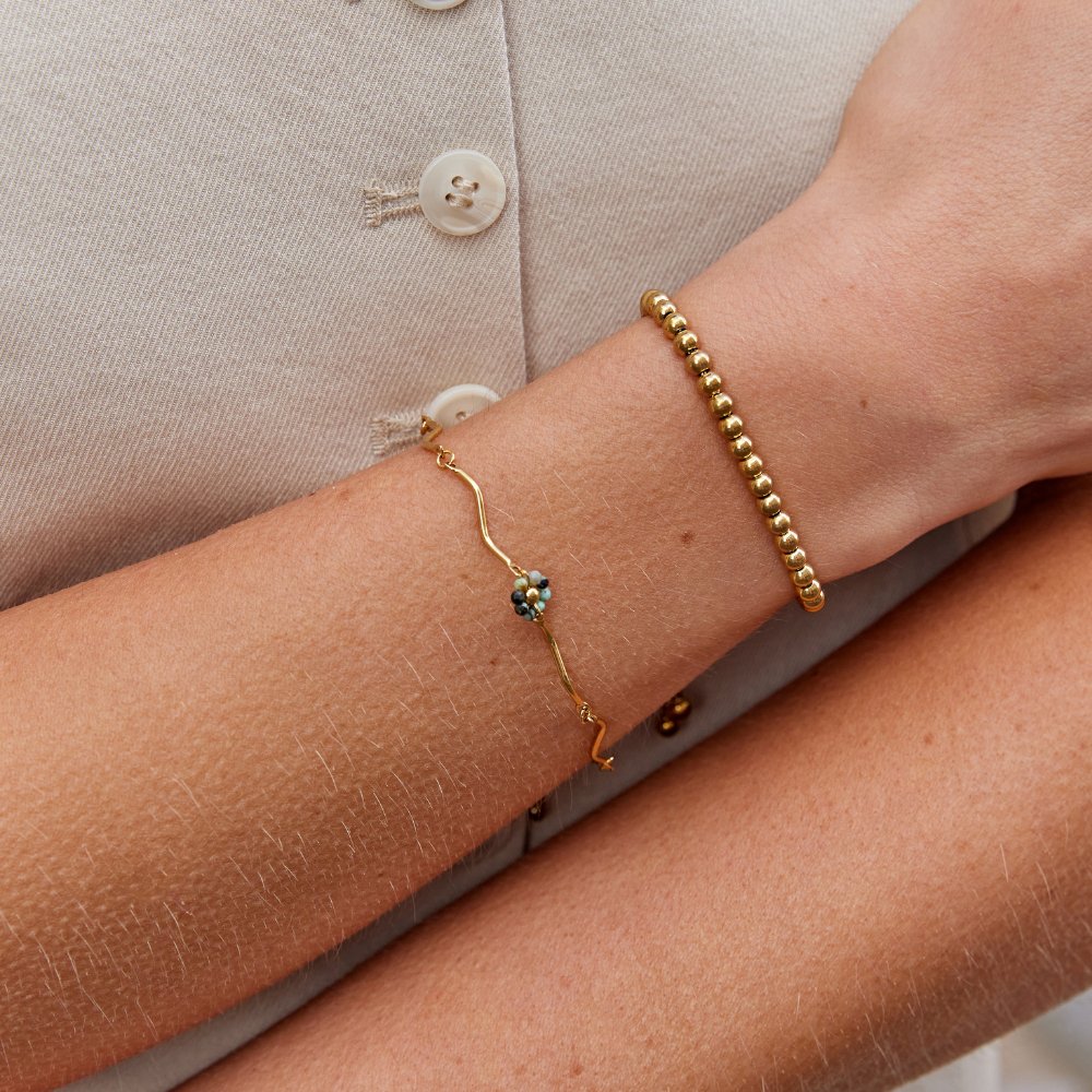 Odette Crystal Wave Bracelet