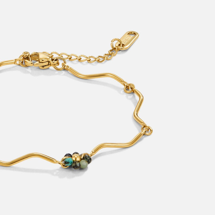 Odette Crystal Wave Bracelet