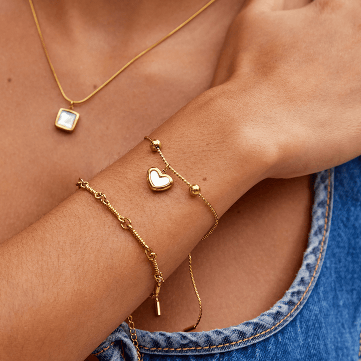 Elara Heart Bracelet
