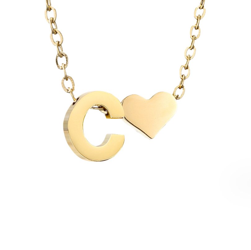Adeline Initial Gold Necklace