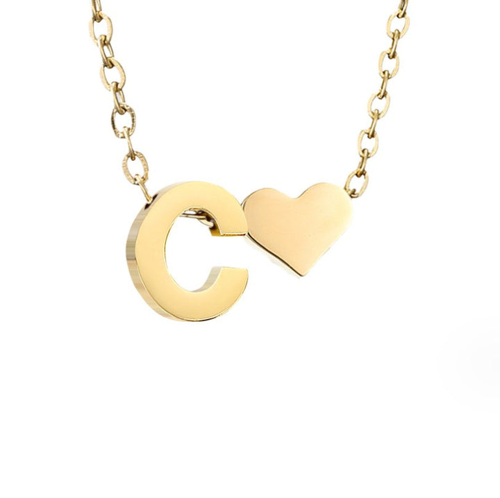 Adeline Initial Gold Necklace