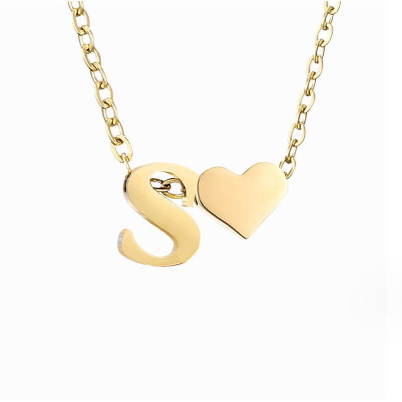 Adeline Initial Gold Necklace