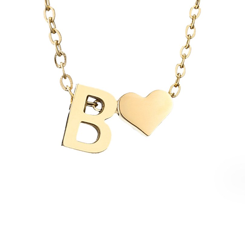 Adeline Initial Gold Necklace