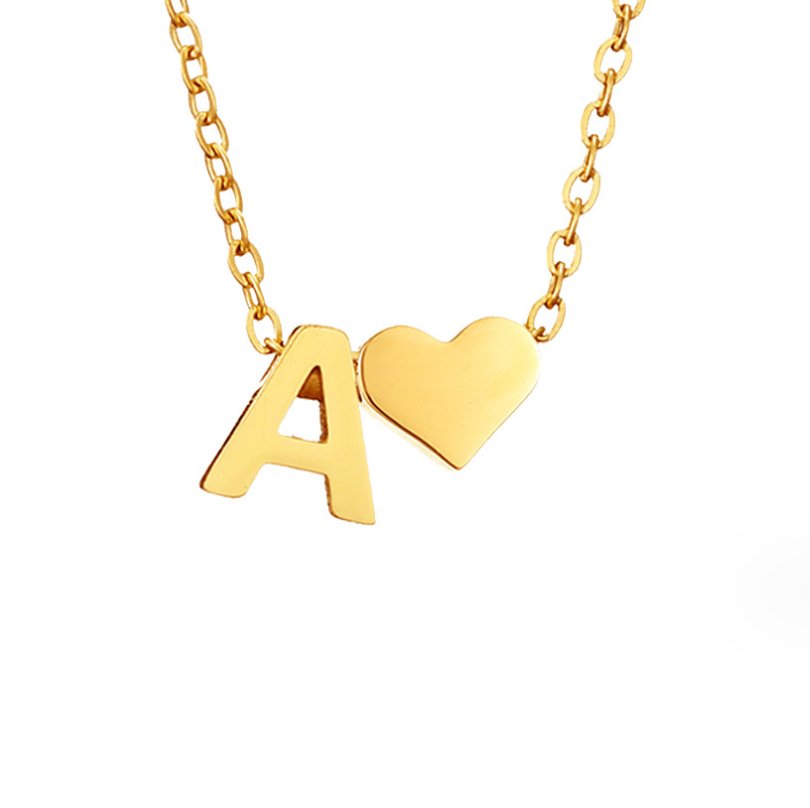 Adeline Initial Gold Necklace