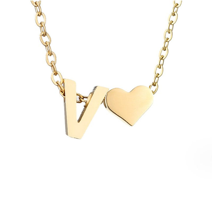 Adeline Initial Gold Necklace