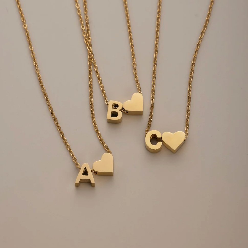 Adeline Initial Gold Necklace